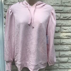 Nine West puff Sleeve Hoodie Med. NWT